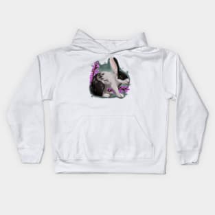 Cute rabbit Kids Hoodie